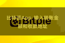 比特派App 输入转账金额和收款地址