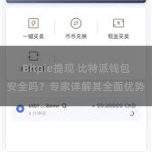 Bitpie提现 比特派钱包安全吗？专家详解其全面优势