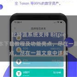 比特派系统支持 Bitpie钱包最新版本下载教程及功能亮点，尽在一篇文章中详解