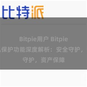 Bitpie用户 Bitpie钱包隐私保护功能深度解析：安全守护，资产保障