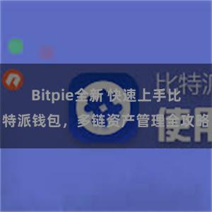 Bitpie全新 快速上手比特派钱包，多链资产管理全攻略