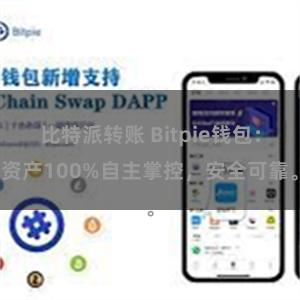 比特派转账 Bitpie钱包：资产100%自主掌控，安全可靠。