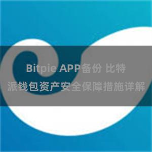 Bitpie APP备份 比特派钱包资产安全保障措施详解