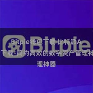 Bitpie钱包下载 比特派APP下载-简约高效的数字资产管理神器